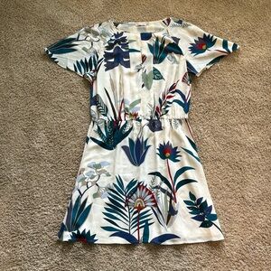 Tory Burch Silk Knee Length Silk Dress